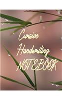 Cursive Handwriting Notebook