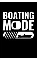 Boating Mode: Blank Paper Sketch Book - Artist Sketch Pad Journal for Sketching, Doodling, Drawing, Painting or Writing