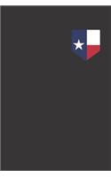 Texas Flag Notebook Journal: Texas Flag Notebook Journal gift Journal 6 x 9 120 pages