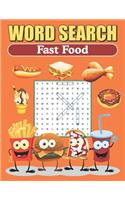 Word Search Fast Food