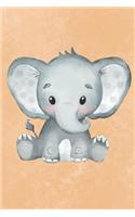 Cute Baby Elephant Journal