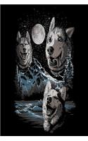 Husky Journal: Husky Journal, Notebook size 6x9
