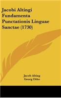 Jacobi Altingi Fundamenta Punctationis Linguae Sanctae (1730)