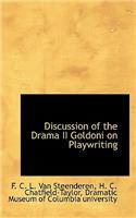 Discussion of the Drama II Goldoni on Playwriting