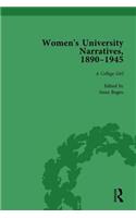 Women's University Narratives, 1890–1945, Part I Vol 3