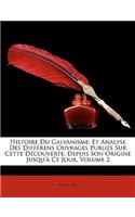 Histoire Du Galvanisme