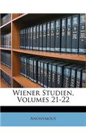 Wiener Studien, Volumes 21-22