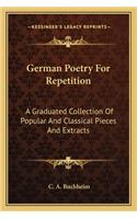 German Poetry for Repetition