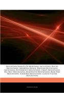 Articles on Mountain Ranges of Montana, Including
