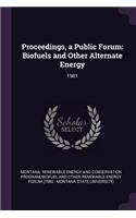Proceedings, a Public Forum