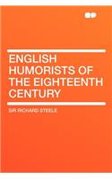 English Humorists of the Eighteenth Century