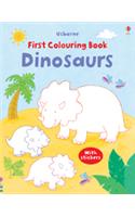 First Colouring Book Dinosaurs