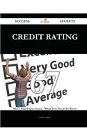 Credit Rating: 67 Most Asked Questions o...