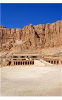 Hatshepsut's Temple in Egypt Journal: 150 page lined notebook/diary