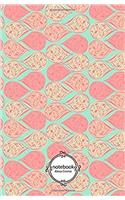 Notebook Graph, Lined, Blank No Lined Art V.10