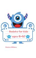 Sudoku for kids ages 8-12: Sudoku for kids 8-12 easy & difficult: Sudoku numbers & symbols: A first Sudoku for kids: puzzles for kids: brain games: brain games for smart kids