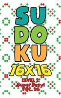 Sudoku 16 x 16 Level 1