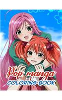 Pop Manga Coloring Book