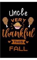 Uncle very thankful this fall