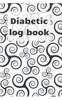 Diabetic Log Book: Blood sugar notebook, journal record, diabetic organiser, Glucose Tracker