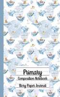 Primary Composition Notebook, Story Paper Journal