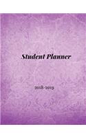 Student Planner 2018-2019: Student Planner Book, High School Student Planners, Undated Student Planner, College Weekly Planner, Elementary Student Planners, 2018-2019 Academic Planner, Texture Theme