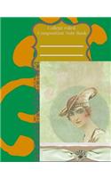 College ruled Composition note book