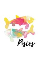 Pisces: Pisces Cornell Notes Yellow Pink
