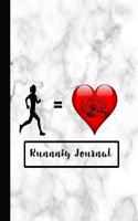 Running Journal: Journal for the Running Enthusiast for Reflection, Journaling and Training Schedules