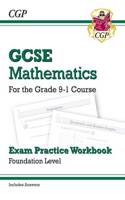 GCSE Maths Exam Practice Workbook: Foundation - includes Video Solutions and Answers: (CGP GCSE Maths)