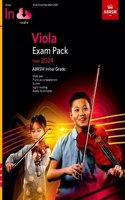 Viola Exam Pack from 2024, Initial Grade: Viola Part & Piano Accompaniment(ABRSM Exam Pieces)
