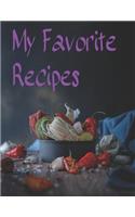 My Favorite Recipes