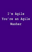 I'm Agile You're an Agile Washer