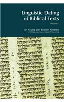 Linguistic Dating of Biblical Texts
