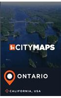 City Maps Ontario California, USA