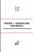 Food and Exercise Journal: 7.5 X 9.25, Undated 100 Page Journal for 100 Days of Food and Exercise Tracking, for Weight Loss, Allergies, and Health: 7.5 X 9.25, Undated 100 Page Journal for 100 Days of Food and Exercise Tracking, for Weight Loss, Allergies, and Health