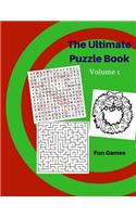 The Ultimate Puzzle Book Volume 1 Fun Games