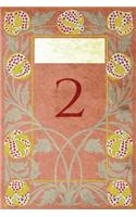 Monogram "2" Notebook