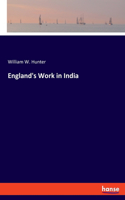 England's Work in India