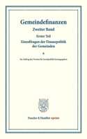 Gemeindefinanzen