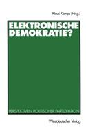 Elektronische Demokratie?