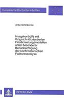 Imagekontrolle Mit Laengsschnittorientierten Positionierungsmodellen Unter Besonderer Beruecksichtigung Der Konfirmatorischen Faktorenanalyse