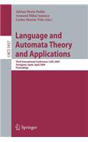 Language and Automata Theory and Applications