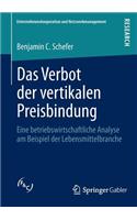 Das Verbot Der Vertikalen Preisbindung