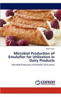 Microbial Production of Emulsifier for Utilization in Dairy Products