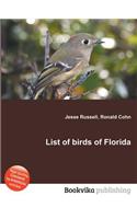 List of Birds of Florida