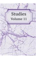 Studies Volume 11