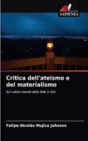 Critica dell'ateismo e del materialismo