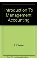 Introduction To Management Accounting