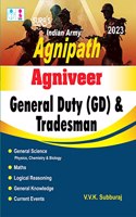 SURA`S Indian Army Agnipath Agniveer General Duty (GD) and Tradesman Exam Book in English Medium - Latest Updated Edition 2023